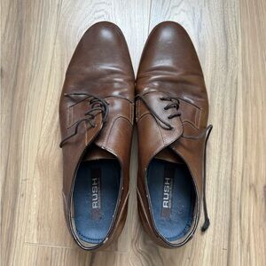 Brown Leather Men's Shoes